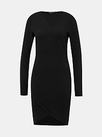 Čierne púzdrové šaty ONLY Cybil