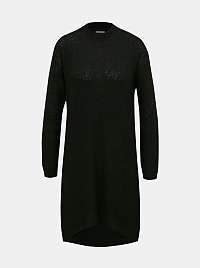 Čierne svetrové šaty Jacqueline de Yong Megan