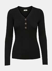 Čierne tričko Jacqueline de Yong Melani