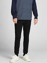 Čierne základné tepláky Jack & Jones New Basic