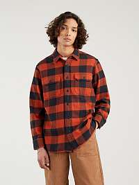 Čierno-červená pánska kockovaná košeľa Levi's® Classic Worker