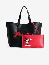 Čierny dámsky shopper Desigual All Mickey Namibia Rev.