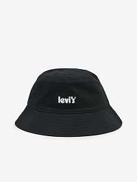 Čierny klobúk Levi's® Bucket Hat