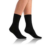 CLASSIC SOCKS 2x - Dámske bavlnené ponožky 2 páry - čierne