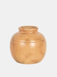 Clayre & Eef orieškovo hnedá váza