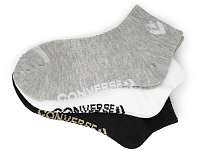 Converse 3 pack ponožiek s logom