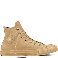 Converse béžové kožené topánky Chuck Taylor All Star Light Fawn