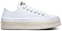 Converse biele tenisky Chuck Taylor All Star Espadrille