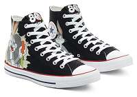 Converse čierne členkové tenisky Chuck Taylor All Star Bugs Bunny