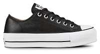Converse čierne kožené tenisky Chuck Taylor All Star Lift