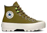 Converse khaki kožené tenisky na platforme Chuck Taylor All Star Lugged Winter