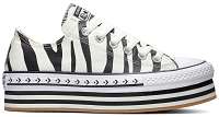 Converse krémové tenisky na platforme Chuck Taylor All Star Sunblocked Platform