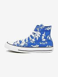 Converse modré členkové tenisky Chuck Taylor All Star Floral Fusion