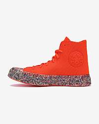 Converse oranžové pánske členkové tenisky Renew Chuck 70 Knit High Top