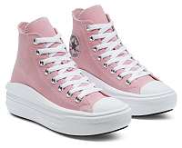 Converse ružové tenisky na platforme Chuck Taylor All Star Move