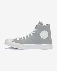Converse sivé pánske členkové tenisky Renew Chuck Taylor All Star Knit