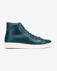 Converse zelené pánske kožené členkové tenisky Pro Leather Unlined