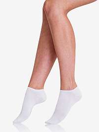 COTTON IN-SHOE SOCKS 2x - Dámske krátke ponožky 2 páry - biela