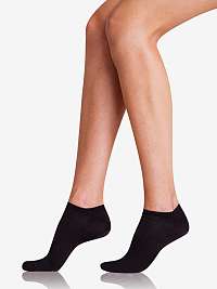 COTTON IN-SHOE SOCKS 2x - Dámske krátke ponožky 2 páry - čierna