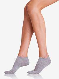 COTTON IN-SHOE SOCKS 2x - Dámske krátke ponožky 2 páry - šedá