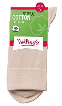 COTTON MAXX LADIES SOCKS - Dámske bavlnené ponožky - biele