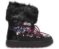 Crocs farebné snehule Lodgepoint Boot Graphic Lace