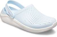 Crocs modré unisex topánky LiteRide Clog Mineral Blue / White -
