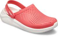 Crocs ružové topánky Literide Clog Poppy/White -