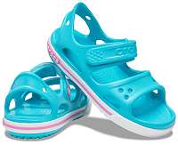 Crocs tyrkysové dievčenské sandále Crocband II Sandal PS Digital Aqua