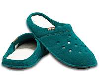 Crocs unisex domáce papuče Classic Slipper Everegreen/Stucco