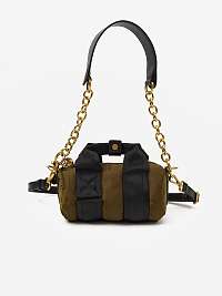 Dámska malá crossbody kabelka Diesel v khaki farbe