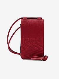 Dámske burgundy Desigual Psico Logo Sikan Neck Case