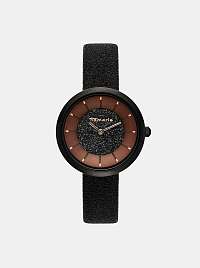 Dámske hodinky s čiernym remienkom Tamaris