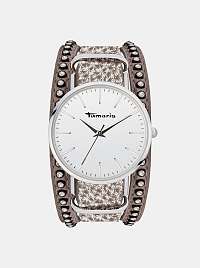 Dámske hodinky s hnedým remienkom Tamaris
