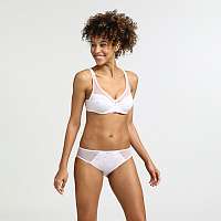 Dámske nohavičky DIM GENEROUS COTTON BIO SLIP - Dámske nohavičky z bio bavlny - biele