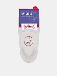 Dámské sneaker ponožky INVISIBLE SOCKS - Dámské neviditelné ponožky vhodné do sneaker bot - béžová