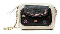 Desigual béžové crossbody kabelka Bols Cristal Moon Cambridge Mini