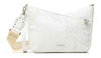 Desigual biele crossbody kabelka Bols Luna Rock Loverty