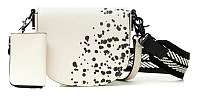 Desigual biele crossbody kabelka Bols Wild Splatt Krabi