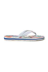 Desigual biele žabky Shoes Flip Flop Tropical White