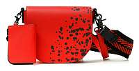 Desigual červená crossbody kabelka Bols Wild Splatt Krabi
