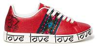 Desigual červené tenisky Shoes Cosmic Exotic Indian