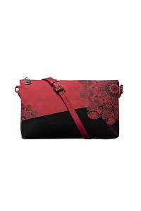 Desigual červeno-čierna crossbody kabelka Bols 2Tones Durban