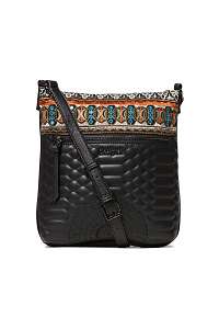 Desigual čierna crossbody kabelka Bols Unique Kaki Kaua