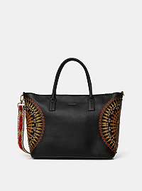 Desigual čierna kabelka Bols African Mandala Holbox