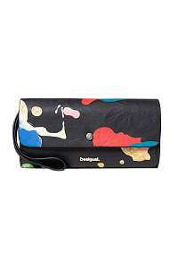 Desigual čierna obojstranná peňaženka Mone Black Reversible