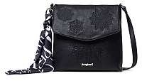 Desigual čierne crossbody kabelka Bols Alexandra Vilna