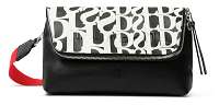 Desigual čierne crossbody kabelka Bols Cristalina Venecia