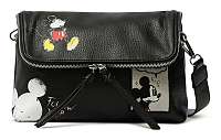 Desigual čierne crossbody kabelka Bols Mickey Rock Venecia