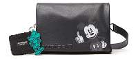 Desigual čierne crossbody kabelka Mickey Dortmund Flap